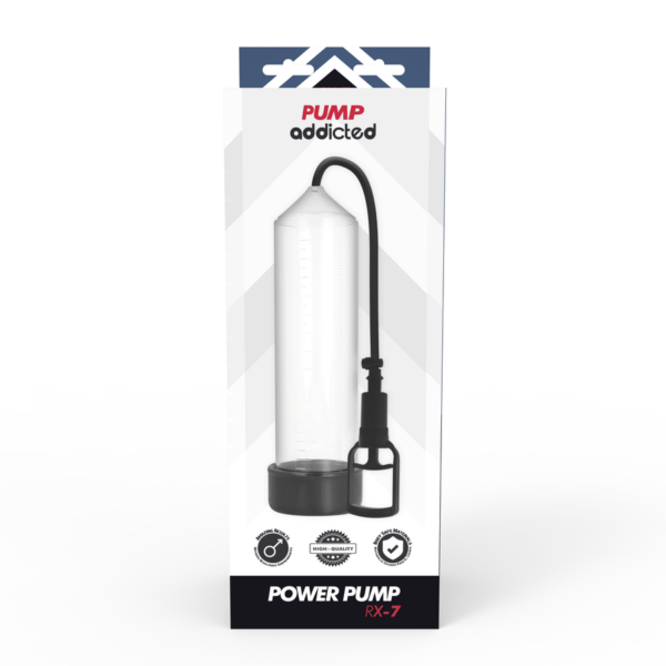 PUMP ADDICTED - BOMBA ERECCIÓN RX7 TRANSPARENTE - Imagen 5