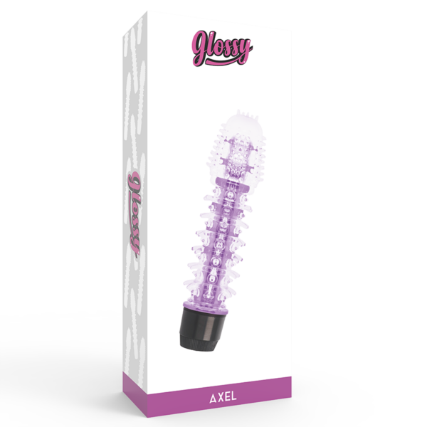 GLOSSY AXEL VIBRADOR LILA - Imagen 4