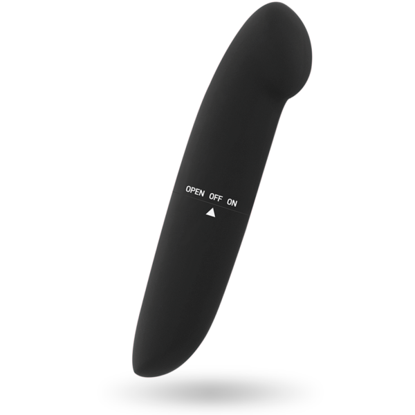 GLOSSY PHIL VIBRADOR NEGRO - Imagen 3