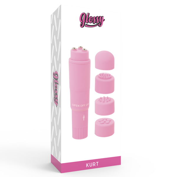 GLOSSY POCKET  KURT MASAJEADOR ROSA - Imagen 4