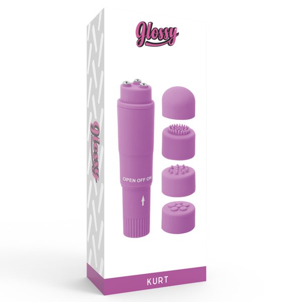 GLOSSY POCKET  KURT MASAJEADOR LILA - Imagen 4