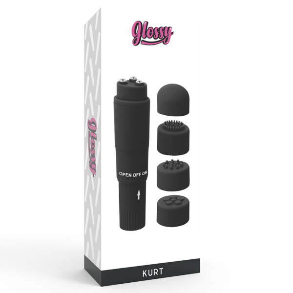 GLOSSY POCKET  KURT MASAJEADOR NEGRO - Imagen 4