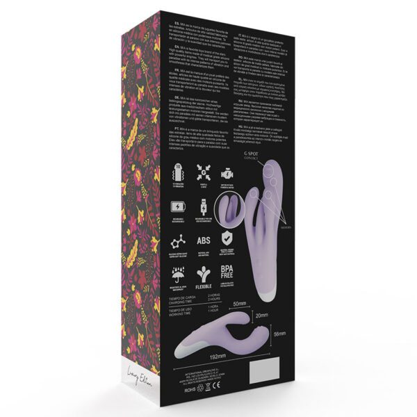 MIA GUELL VIBRADOR ORGASMICO 3 MOTORES - Imagen 3