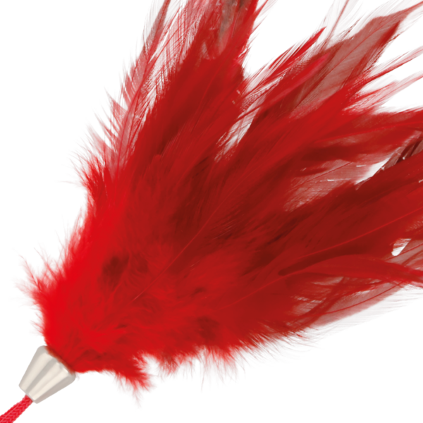 DARKNESS PLUMA ESTIMULADORA ROJO 17CM - Imagen 2