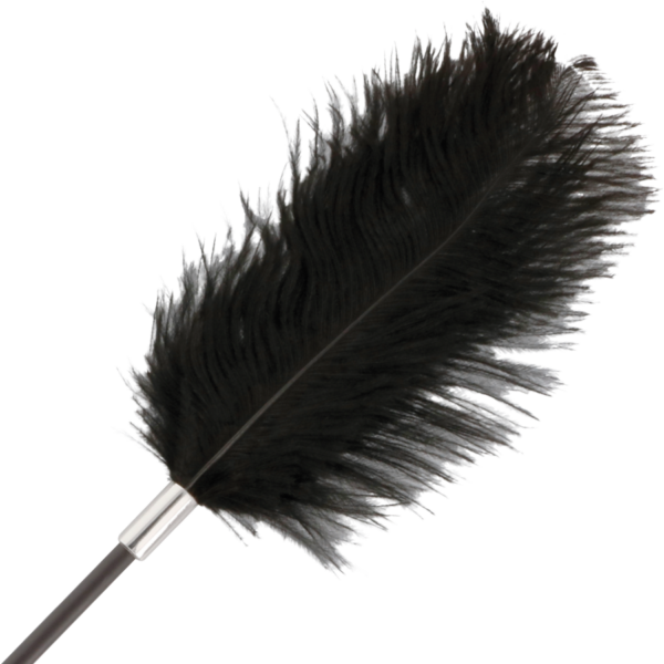 DARKNESS FUSTA CON PLUMA LOVE NEGRO 56CM - Imagen 2