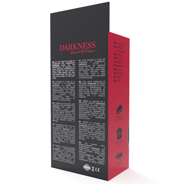 DARKNESS MORDAZA CON GANCHO NEGRO - Imagen 5
