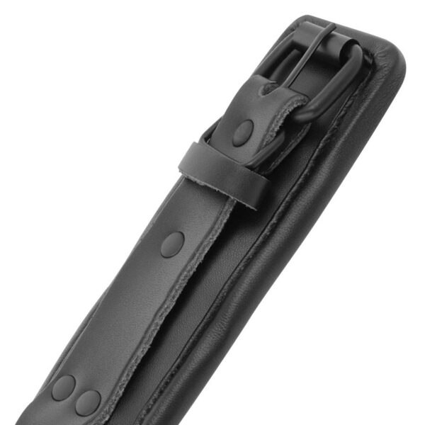 DARKNESS  ESPOSAS AJUSTABLES MANOS LEATHER NEGRO - Imagen 3