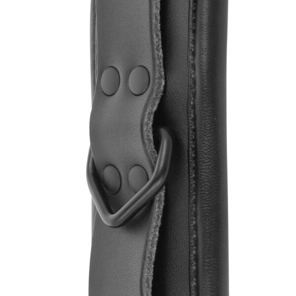 DARKNESS  ESPOSAS AJUSTABLES MANOS LEATHER NEGRO - Imagen 5