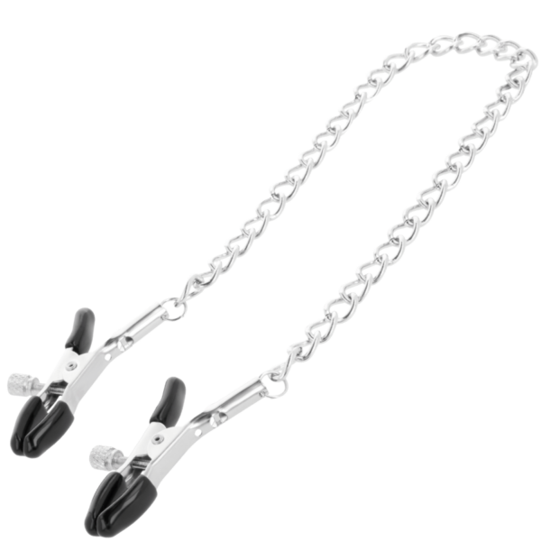 DARKNESS PINZAS AJUSTABLES PARA PEZONES METAL - Imagen 3