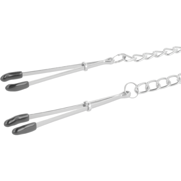 DARKNESS PINZAS AJUSTABLES PARA PEZONES METAL - Imagen 2