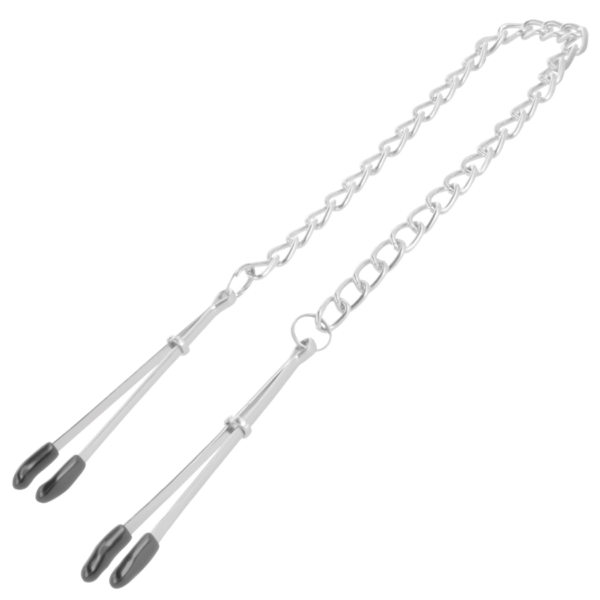 DARKNESS PINZAS AJUSTABLES PARA PEZONES METAL - Imagen 3