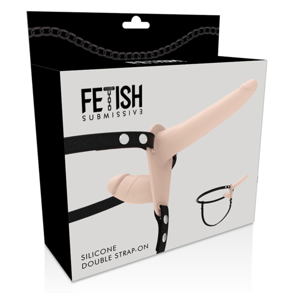 FETISH SUBMISSIVE ARNÉS DOBLE PENETRACIÓN FLESH - Imagen 5