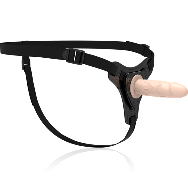 FETISH SUBMISSIVE ARNÉS SILICONA FLESH REALISTIC 12.5 CM - Imagen 5
