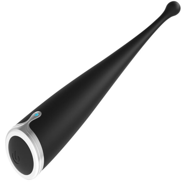 BRILLY GLAM SPOT VIBE VIBRADOR CLITORIAL ORGASMICO SILICONA NEGRO - Imagen 3