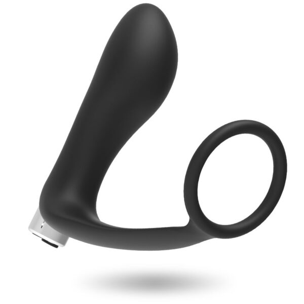 ADDICTED TOYS VIBRADOR PROSTÁTICO RECARGABLE NEGRO - Imagen 2