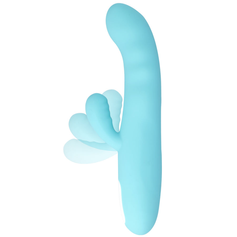 MIA EIFFEL VIBRADOR ROTADOR AZUL TURQUESA - Imagen 4