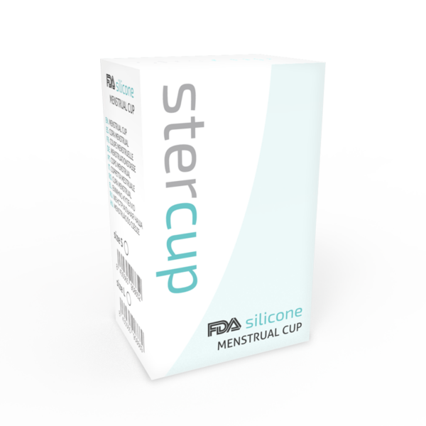 STERCUP COPA MENSTRUAL FDA SILICONE  TALLA L LILA - Imagen 4