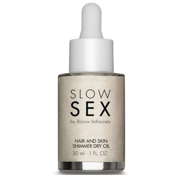 BIJOUX SLOW SEX ACEITE SECO ILUMINADOR MULTIFUNCION 30 ML - Imagen 2