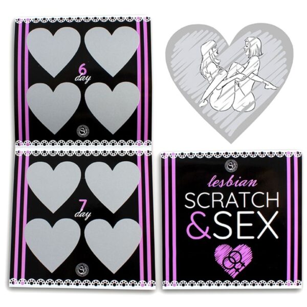 SECRETPLAY SCRATCH  SEX JUEGO PAREJAS POSTURAS LESBICAS (ES/EN/FR/PT/DE) - Imagen 2