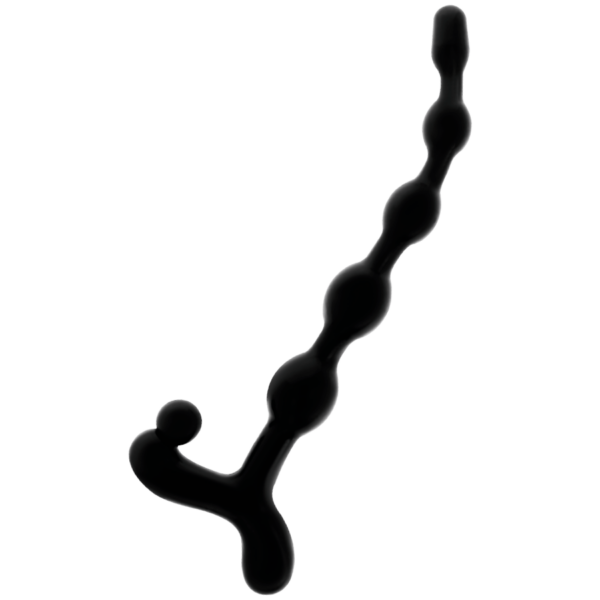ADDICTED TOYS BOLAS ANALES 22CM NEGRO - Imagen 2