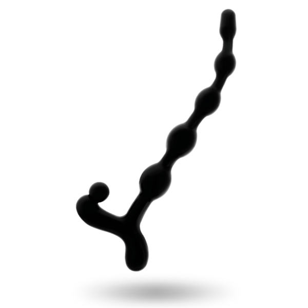 ADDICTED TOYS BOLAS ANALES 22CM NEGRO - Imagen 3