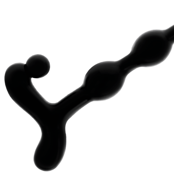 ADDICTED TOYS BOLAS ANALES 22CM NEGRO - Imagen 4