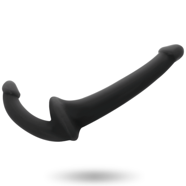 ADDICTED TOYS DILDO CON ARNÉS SIN SUJECCIÓN NEGRO - Imagen 4