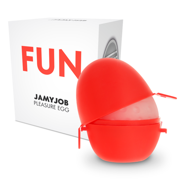 JAMYJOB HUEVO MASTURBADOR DISCRETO EDICION ROJO FUN - Imagen 2
