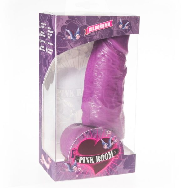 PINK ROOM DAYAN DILDO REALISTICO LILA 17 CM - Imagen 2