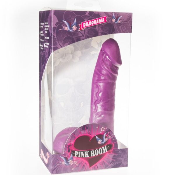 PINK ROOM EBAN DILDO REALISTICO LILA 19 CM - Imagen 2
