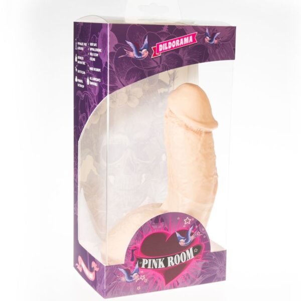 PINK ROOM ELIAN DILDO REALISTICO NATURAL 17.5 CM - Imagen 2