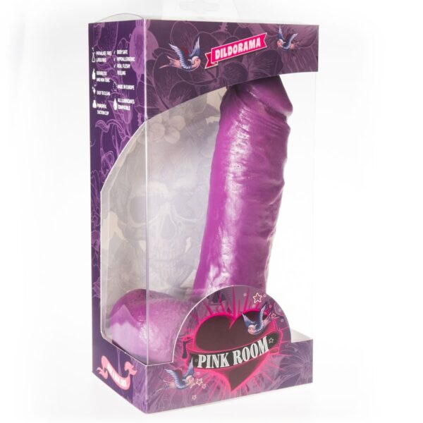 PINK ROOM ANTON DILDO REALISTICO LILA 21.5 CM - Imagen 2