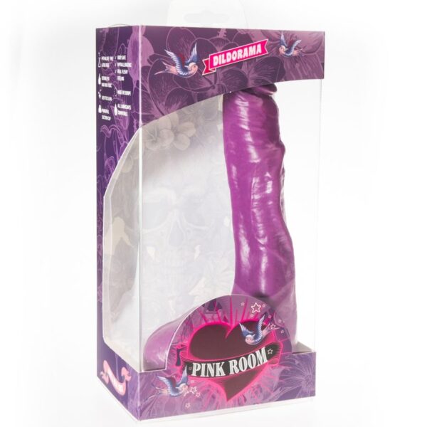 PINK ROOM NILO DILDO REALISTICO LILA 23 CM - Imagen 2