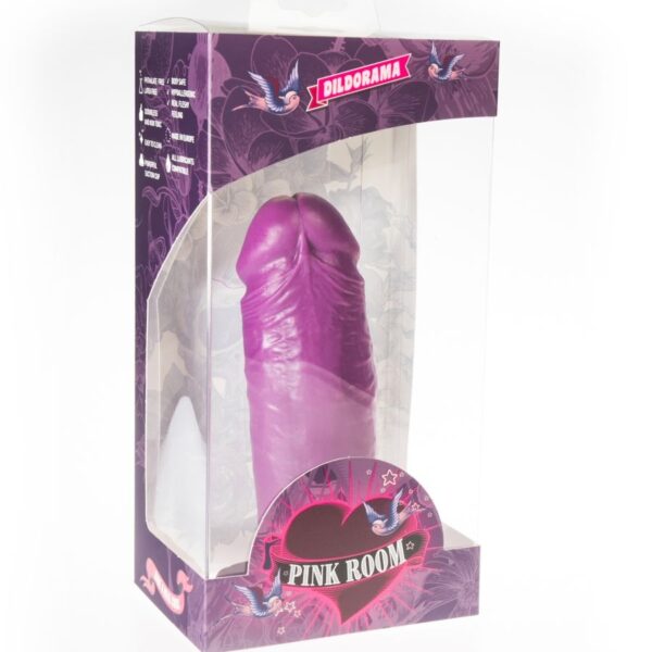 PINK ROOM DAEL DILDO REALISTICO LILA 18.5 CM - Imagen 2