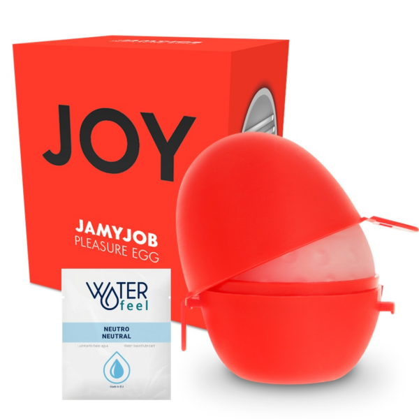 JAMYJOB HUEVO MASTURBADOR DISCRETO VERSION ROJO JOY - Imagen 2