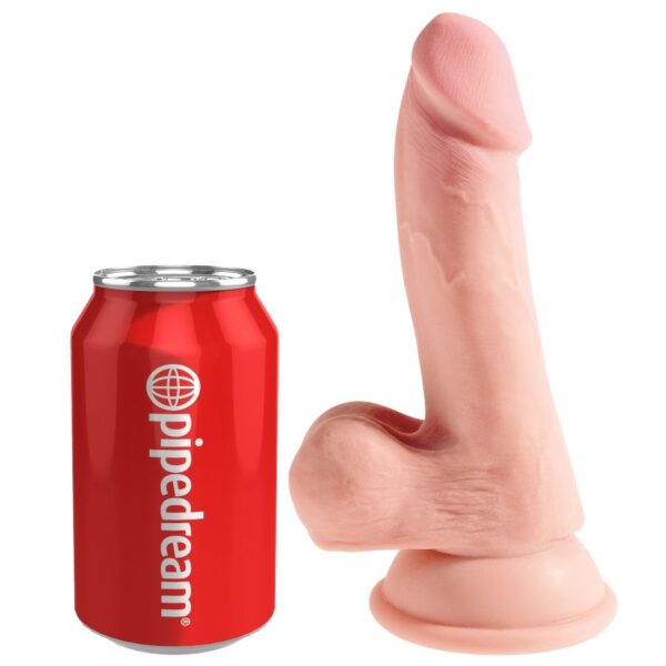 KINGCOCK DILDO TRIPLE DENSIDAD 14 CM - Imagen 2