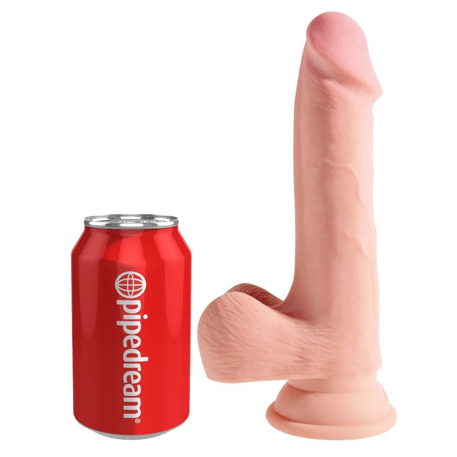 KINGCOCK DILDO TRIPLE DENSIDAD 19 CM - Imagen 2