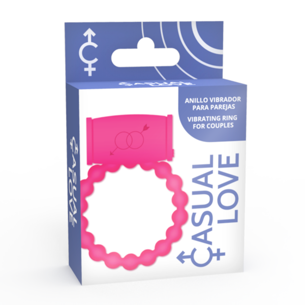 CASUAL LOVE 25 ANILLO VIBRADOR ROSA - Imagen 4