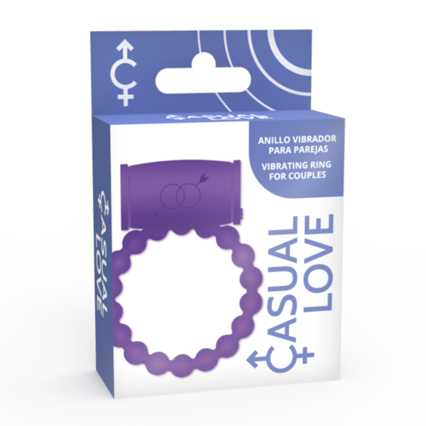 CASUAL LOVE 25 ANILLO VIBRADOR LILA - Imagen 4