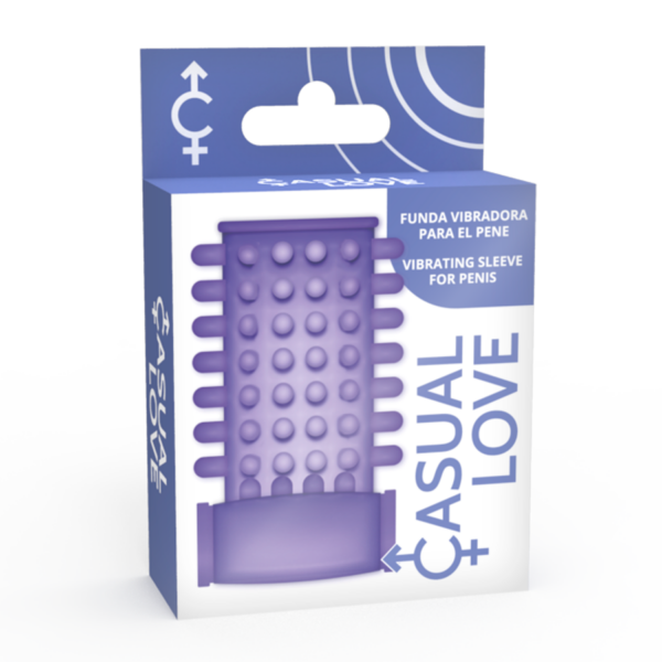 CASUAL RING FUNDA PENE VIBRADOR LILA - Imagen 5