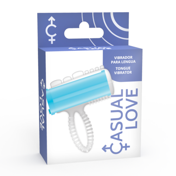 CASUAL RING TONGUE VIBRATING AZUL - Imagen 3