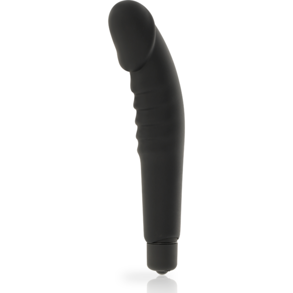 DOLCE VITA  REALISTIC  PLEASURE VIBRADOR SILICONA NEGRO - Imagen 3