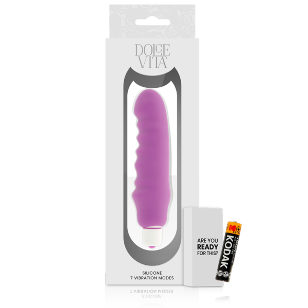 DOLCE VITA  GENIUS VIBRADOR SILICONA LILA - Imagen 5