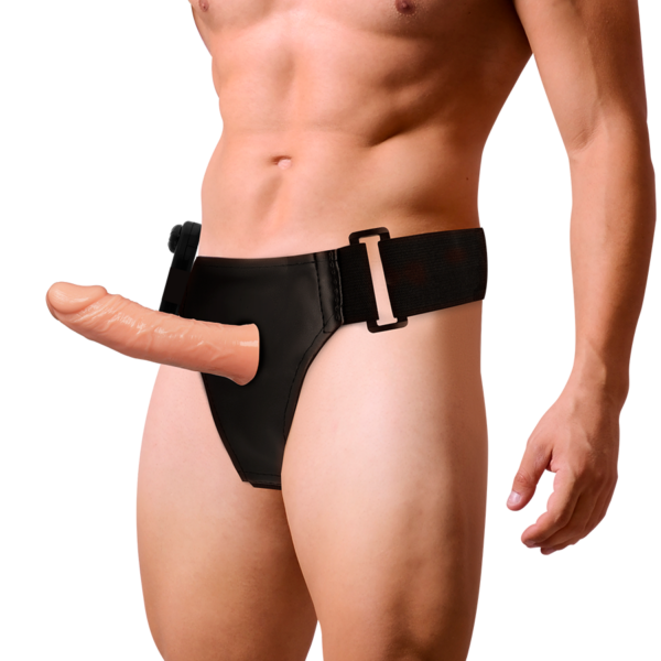 HARNESS ATTRACTION ÁRNES HUECO BENNY CON VIBRADOR 15 X 4.5CM - Imagen 2