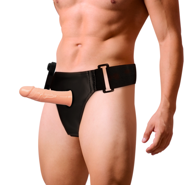 HARNESS ATTRACTION ÁRNES HUECO GREGORY CON VIBRADOR 16.5 X 4.3CM - Imagen 2