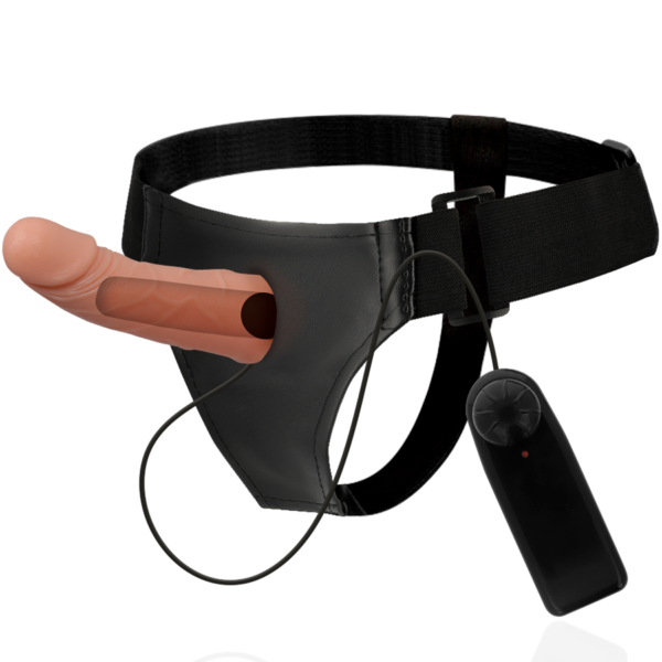 HARNESS ATTRACTION ÁRNES HUECO MARCOS  CON VIBRADOR 15 X 5 CM - Imagen 3