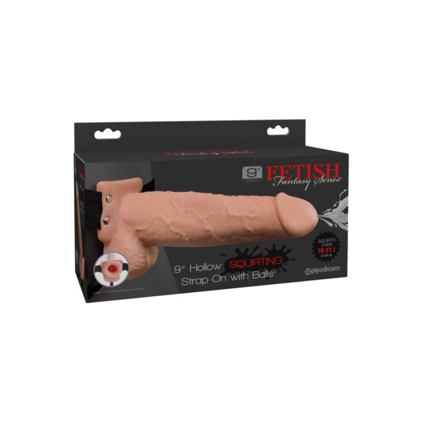 FETISH FANTASY 9  ARNÉS CON PENE REALISTICO EYACULADOR  22,9CM - Imagen 4
