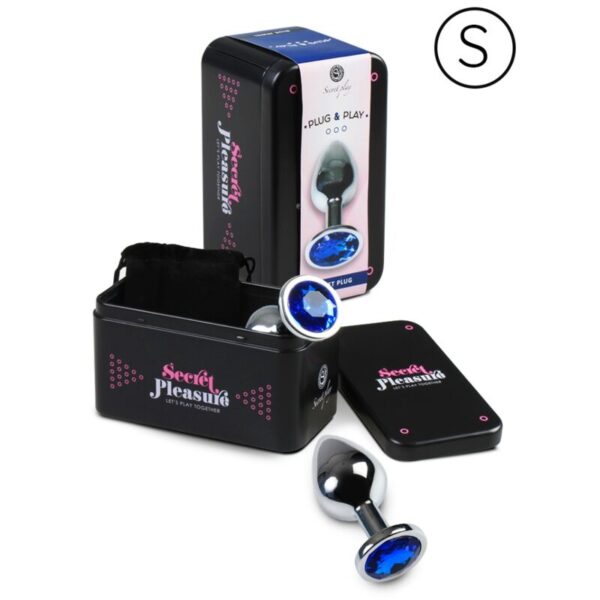 SECRETPLAY ANAL PLUG AZUL S - Imagen 2