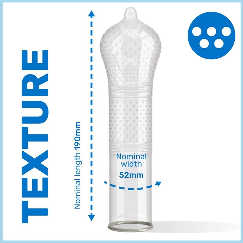 PASANTE PUNTOS Y ESTRÍAS INTENSITY 144 UNIDADES - Imagen 2