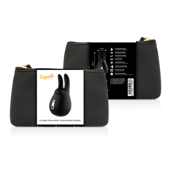 COQUETTE CHIC DESIRE ESTIMULADOR CLÍTORIS NEGRO / GOLD - Imagen 2